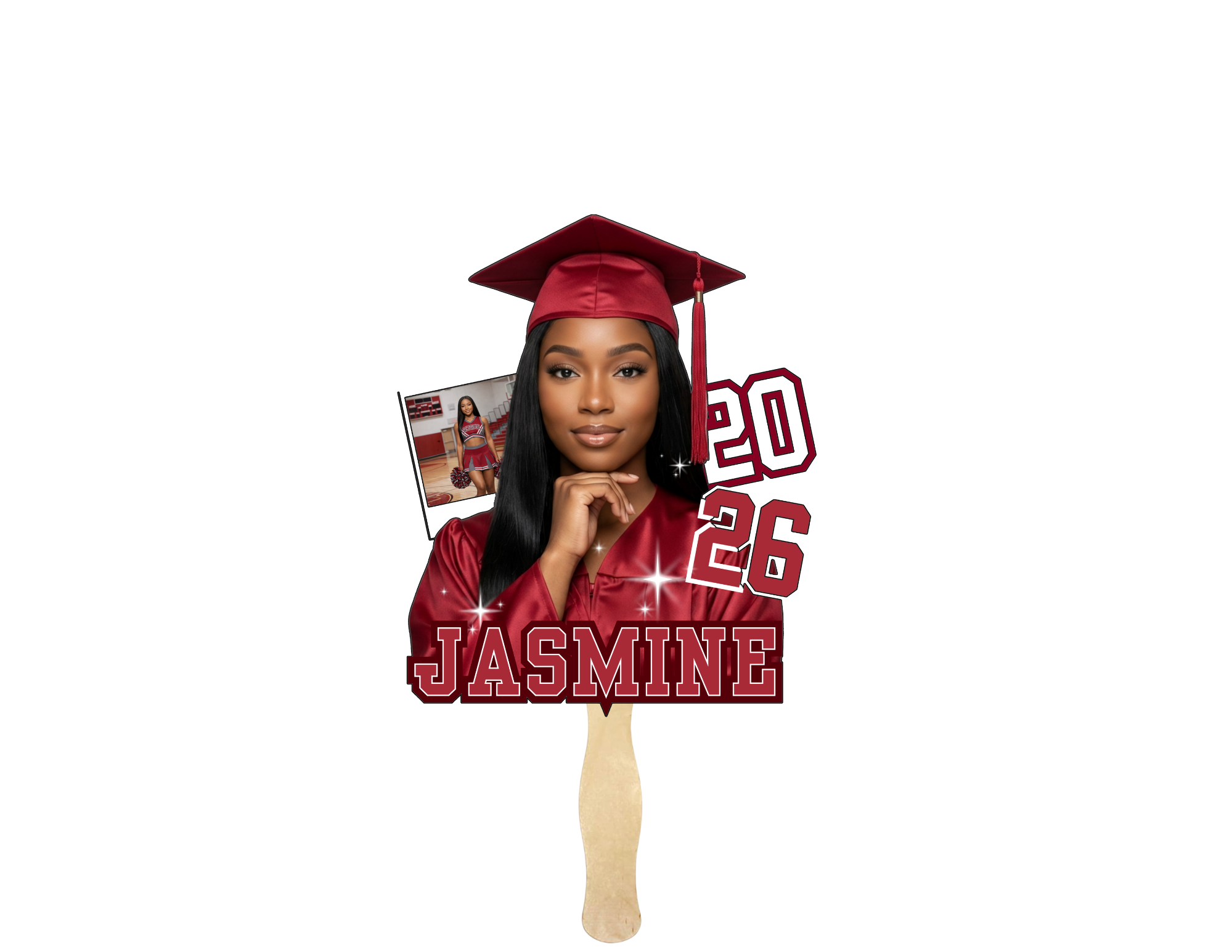 Grad Fan Small (Small)(8in) MOQ 5