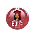 Grad Buttons 2.5 in MOQ 10